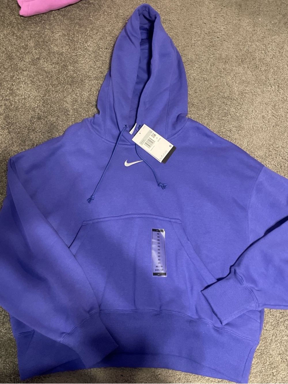NWT Nike Purple Pullover Hoodie